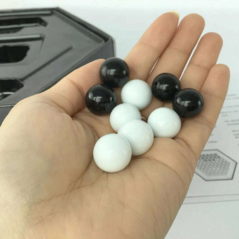 KIMLUD, Abalone Table Games Portable Chess Set Family Board Game For Children Kids, KIMLUD Womens Clothes