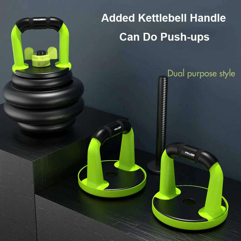 KIMLUD, Adjustable Dumbbell Set for Men, Fitness Equipment, Household Barbell, Kettlebell Combination, 10kg, Hot-selling, 2021, KIMLUD Womens Clothes