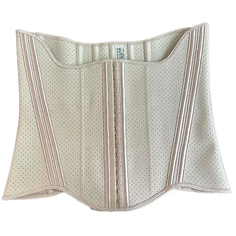AfruliA Latex High Compression Shapewear Waist Trainer Corset Fajas Colombianas Girdle Strap Slimming Abdominal Belt Body Shaper