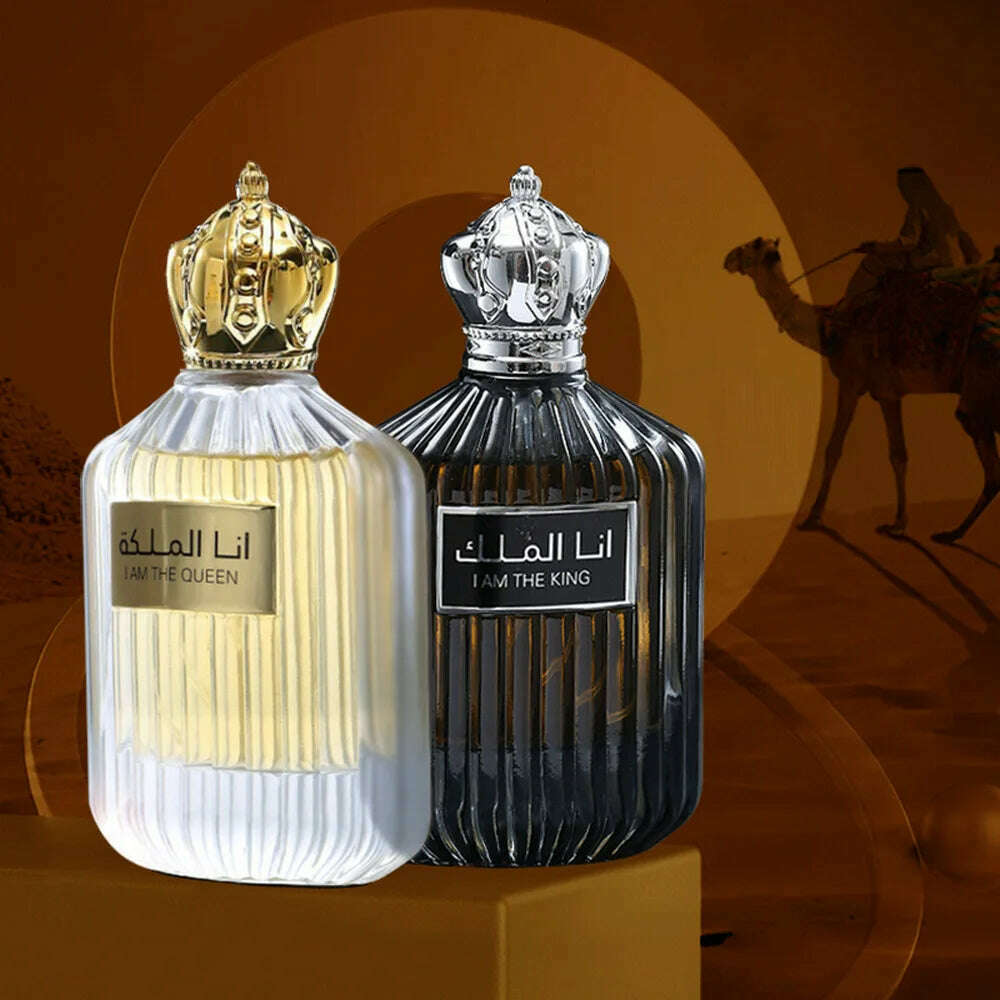 KIMLUD, Arabic Style 100ml Perfume Women Body Spray Plant Floral Scent Pheromone Lasting Fragrance Eau De Parfum Cologne 100ml Toilette, KIMLUD Womens Clothes