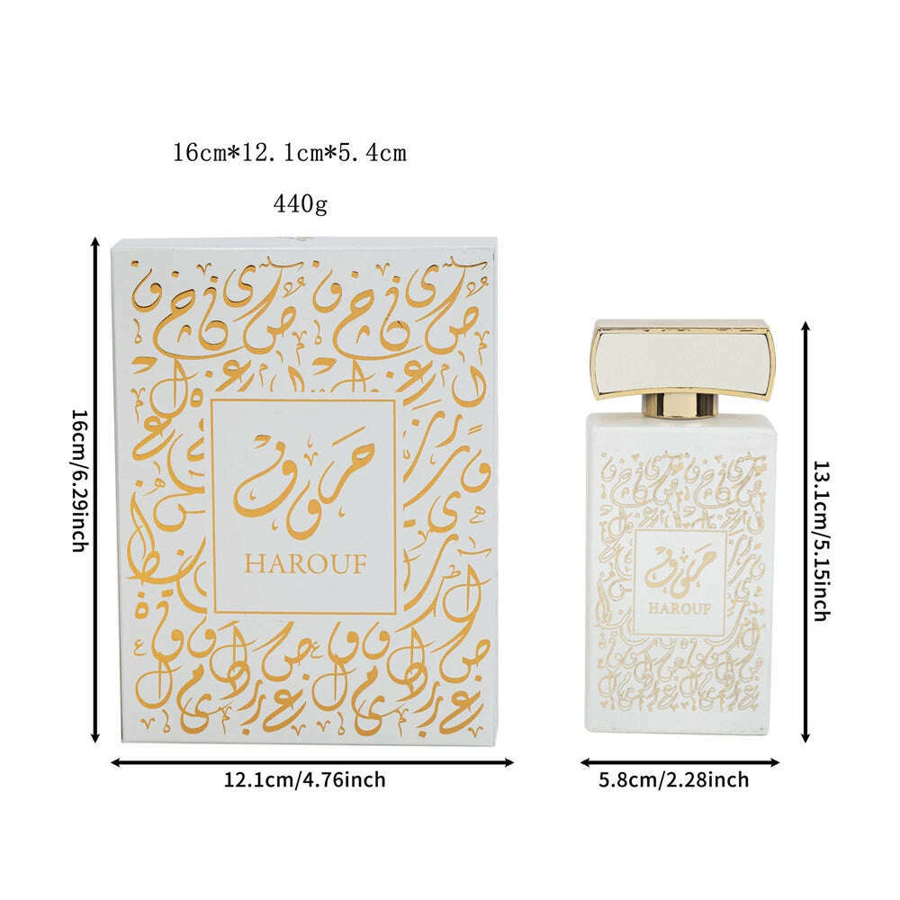 Arabic Style 2024 Women Lasting Fragrance Body Spray Perfume Floral Scent Pheromone Eau De Parfum Men Cologne 100ml Parfumeur - KIMLUD