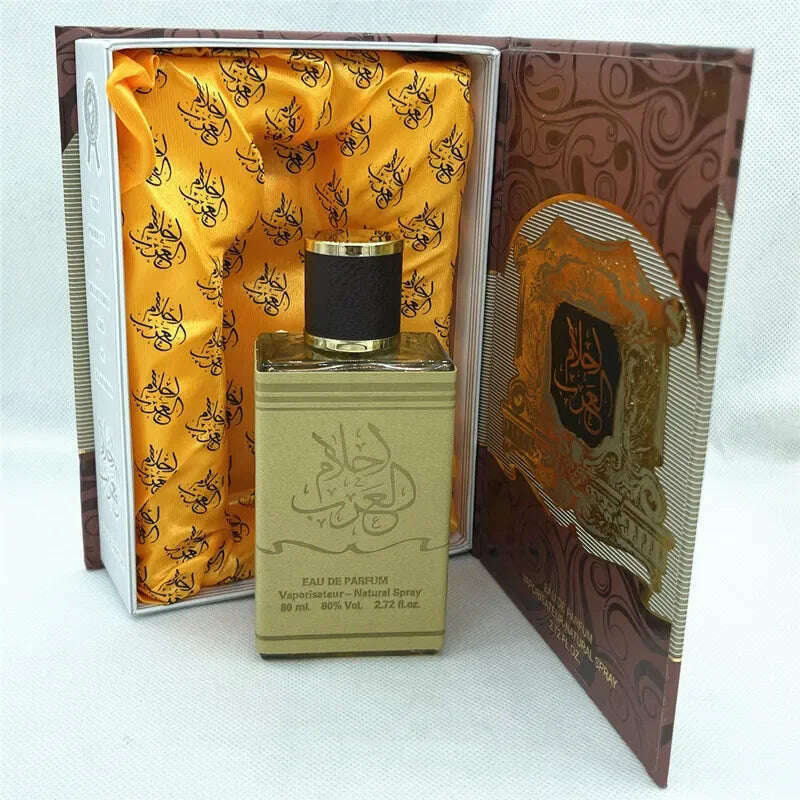 Arabic Style 80ml Pheromone Perfume Women Plant Floral Fragrance Eau De Parfum Lasting Scent Fresh Natural Men Perfumes Arabes - KIMLUD