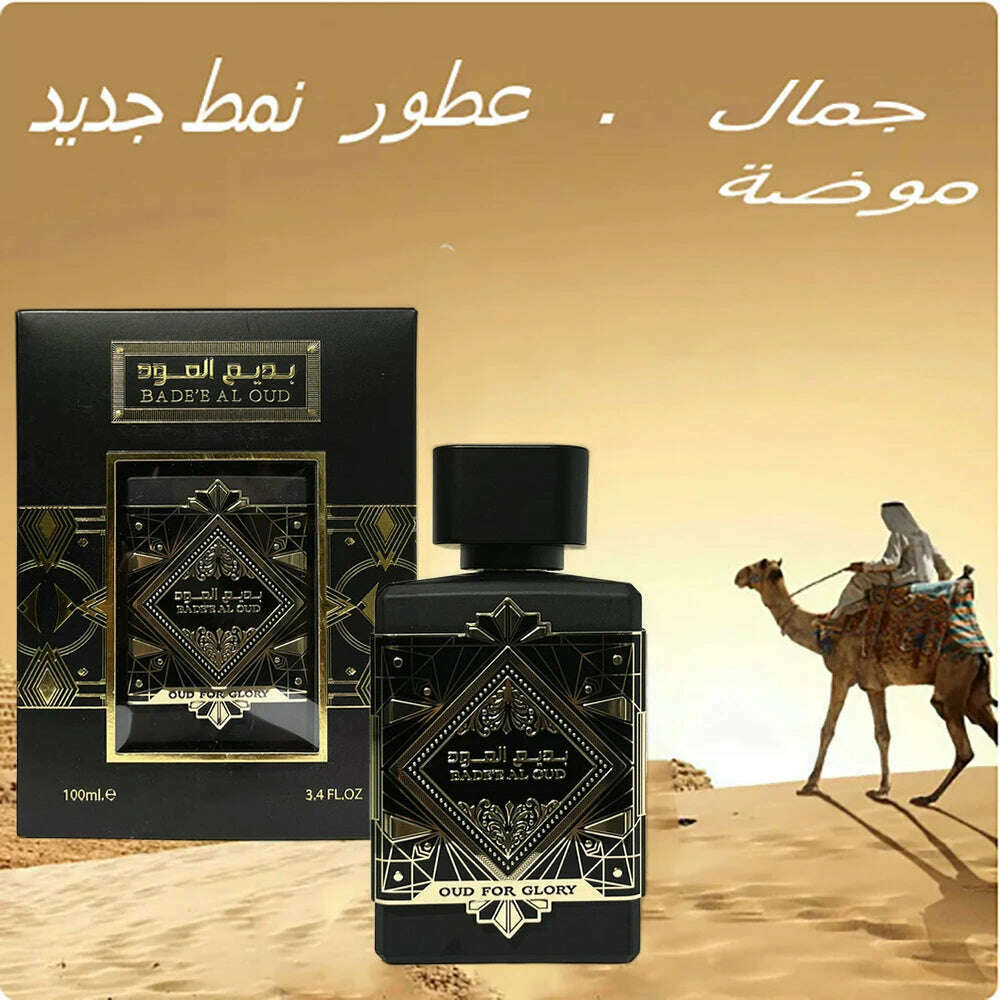 Arabic Style Perfume Women 100ml Lasting Fragrance Body Splash Eau De Parfum Fresh Natural Parfumer Relieves dating Awkward Odor - KIMLUD