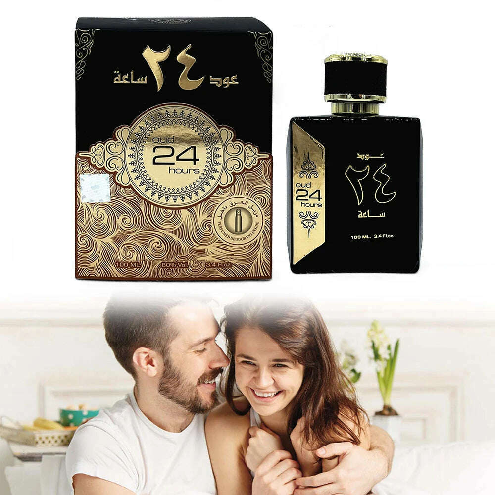 Arabic Style Pheromone Perfume Men Body Spray духи 100ml Le Parfum Colognes Perfumes De Mujer Lasting Fragrance Daily Dating Use - KIMLUD