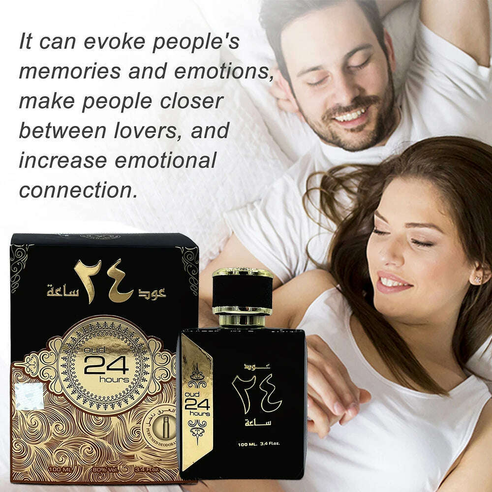 Arabic Style Pheromone Perfume Men Body Spray духи 100ml Le Parfum Colognes Perfumes De Mujer Lasting Fragrance Daily Dating Use - KIMLUD