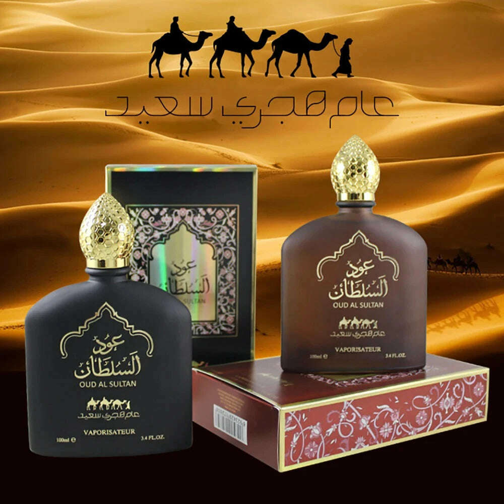 Arabic Style Women Perfume Body Spray Lasting Fragrance Floral Scent Pheromone Eau De Parfum Cologne Men Profumi 100ml Toilette - KIMLUD