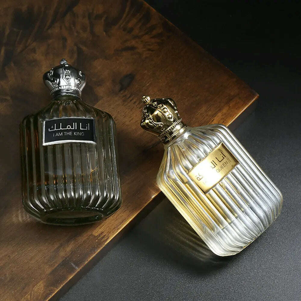 Arabic Style Women Perfume Lasting Fragrance Body Spray Plant Floral Scent Pheromone Eau De Parfum Cologne Men 100ml Toilette - KIMLUD