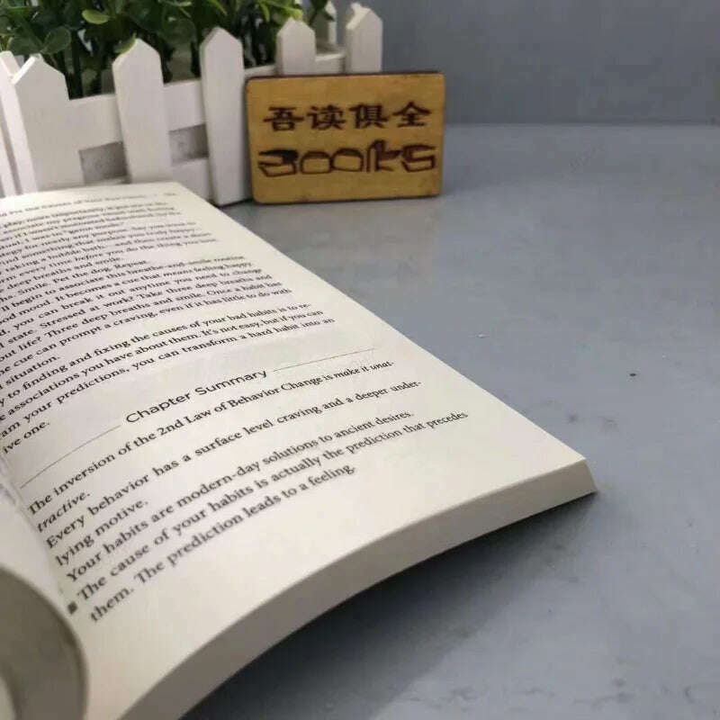 KIMLUD, Atomic Habits By James Clear An Easy Proven Way To Build Good Habits Break Bad Ones Self-management Books, KIMLUD Womens Clothes