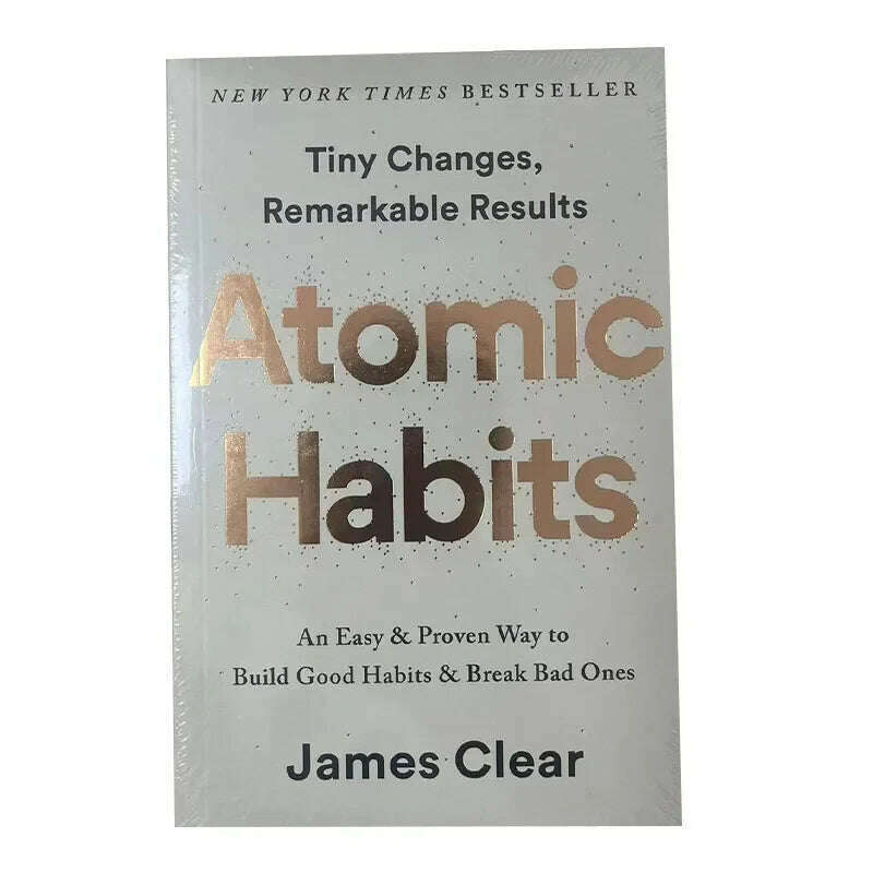 KIMLUD, Atomic Habits By James Clear An Easy & Proven Way to Build Good Habits & Break Bad Ones Self-management Self-improvement Books, KIMLUD Womens Clothes