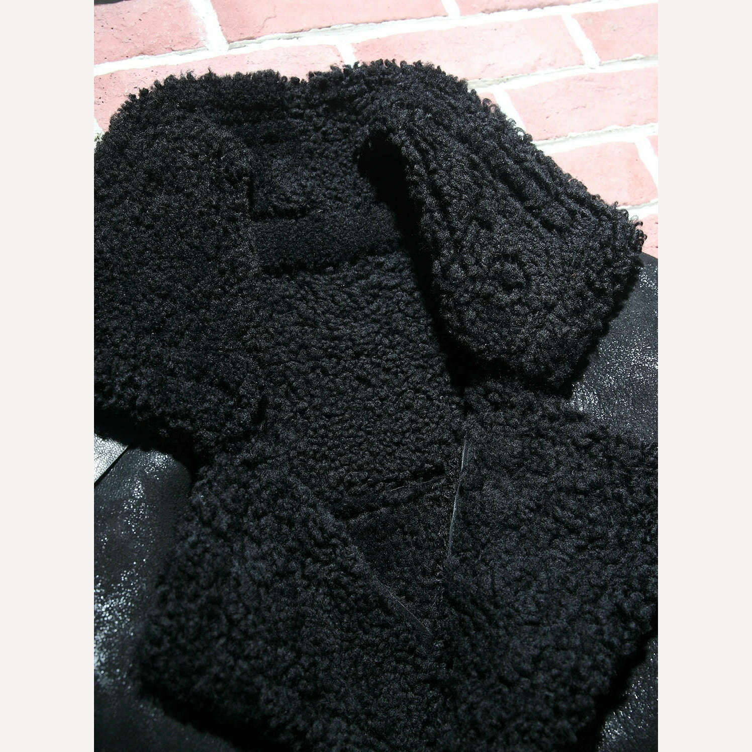 KIMLUD, AYUNSUE Winter Genuine Leather Jacket Men Natural Sheep Fur Coat Long Shearling Jacket Vintage Warm Leather Jackets Wp17a457, KIMLUD Womens Clothes