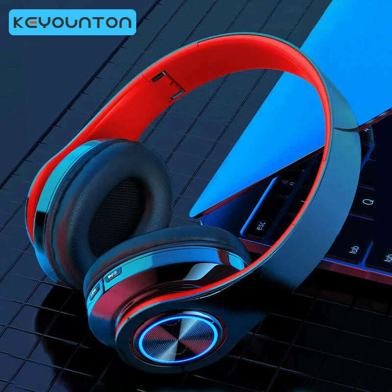 KIMLUD, B39 Wireless Bluetooth-compatible Stereo Headset On-Ear Game Headphones Bass Earphones Foldable Sport With Mic For Huawei Xiaomi, KIMLUD Womens Clothes