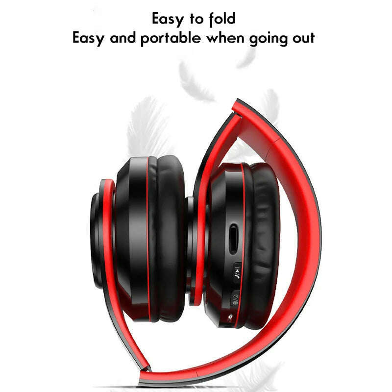 KIMLUD, B39 Wireless Bluetooth-compatible Stereo Headset On-Ear Game Headphones Bass Earphones Foldable Sport With Mic For Huawei Xiaomi, KIMLUD Womens Clothes