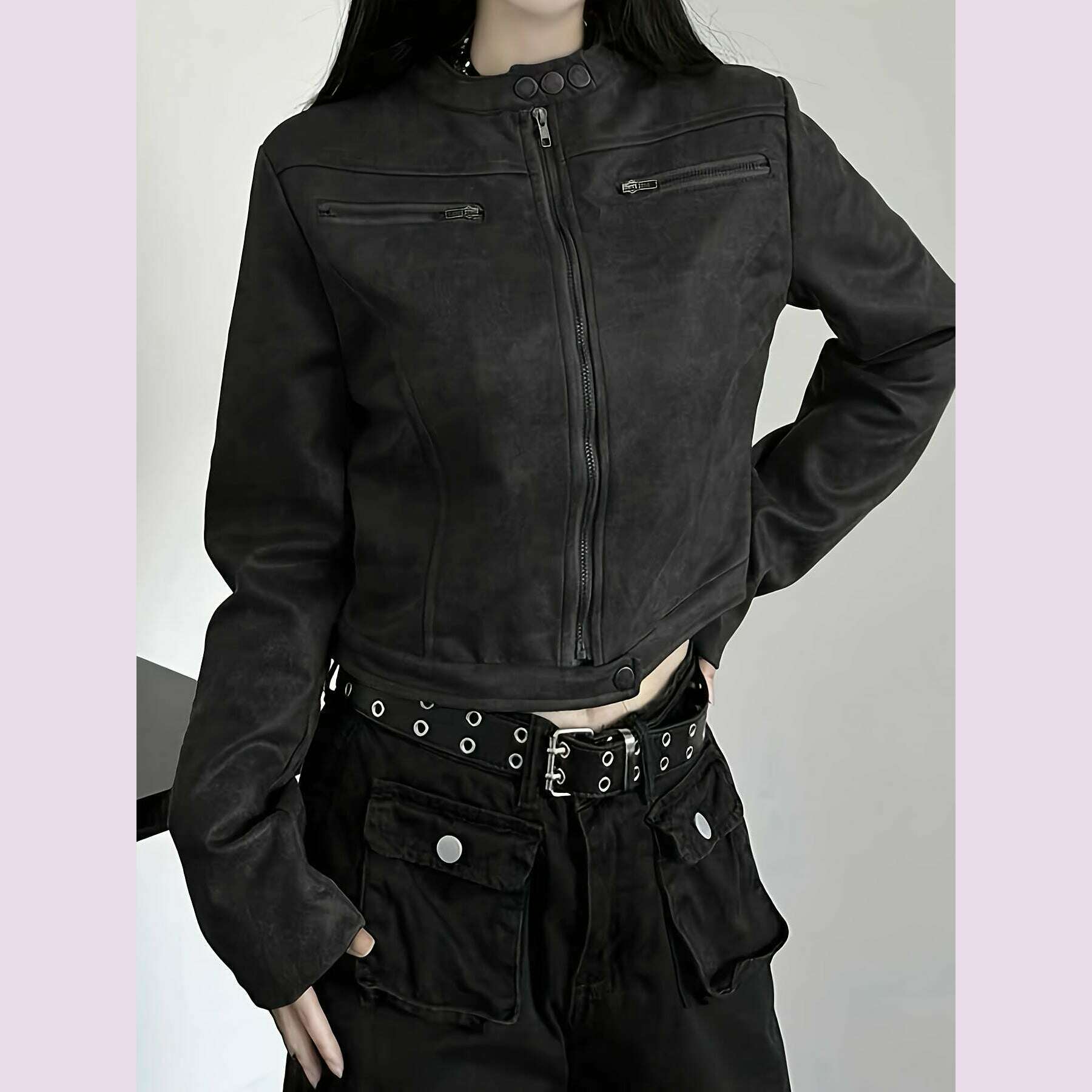 womens-elegant-gothic-full-zip-jacket-with-full-zip-front-closure-full-length-zipper-stand-collar---heavy-duty-winter-outerwear-machine-washable-black--like-texture-coat-for-fallwinter-casual-formal-outfits-retro-zikimlud-womens-fashion-34625563