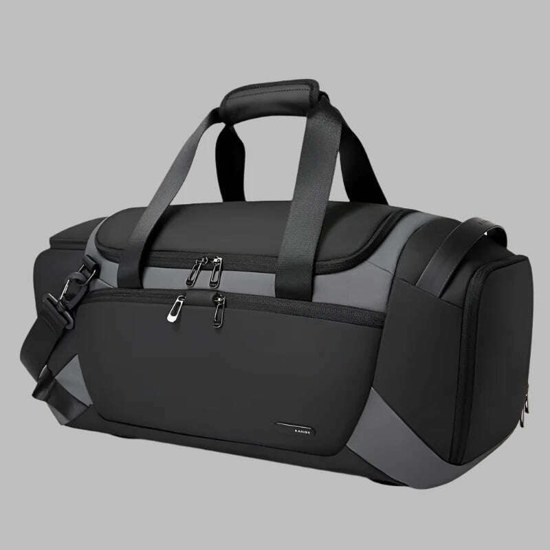 BANGE Sports Bags Men Gym Bags For Fitness Training Outdoor WaterProof Sport Bag Dry Wet Separation Bags Sac De Travel Bag - KIMLUD