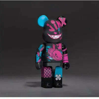 KIMLUD, Bearbricks 400 Figure Bearbricks 28cm Bearbricks Van Goghes BearBricks Daft Punks 2G Figurine White Moon Bear Brick High Quality, A21, KIMLUD Womens Clothes