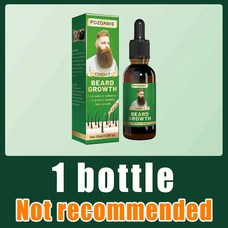 KIMLUD, Beard Growth Serum quickly thickens and softens beards for longer, fuller beards, Pack of 1Pcs, KIMLUD Womens Clothes