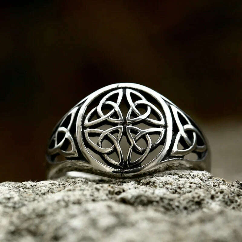 Beier 316L Stainless steel nose viking men ring Dragon Animal Pagan Odin Amulet Vegvisir scandinavian fashion jewelry BR8-622 - KIMLUD