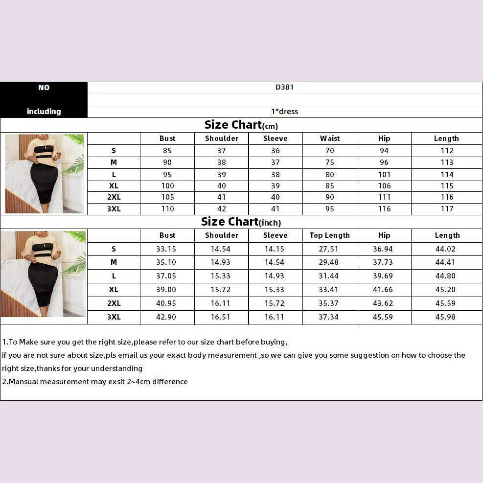 KIMLUD, Big size women 2024 new fashion temperament commuter five-quarter sleeve color matching buttock dress, KIMLUD Womens Clothes