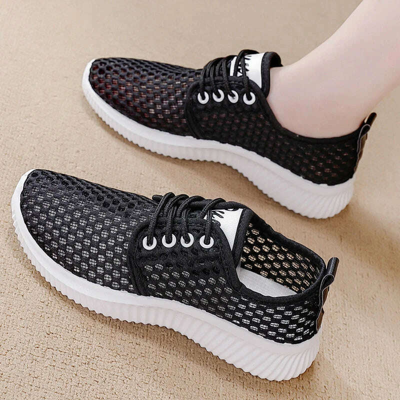 KIMLUD, Black sneakers for you Women Sports shoes Tennis casual, KIMLUD Womens Clothes