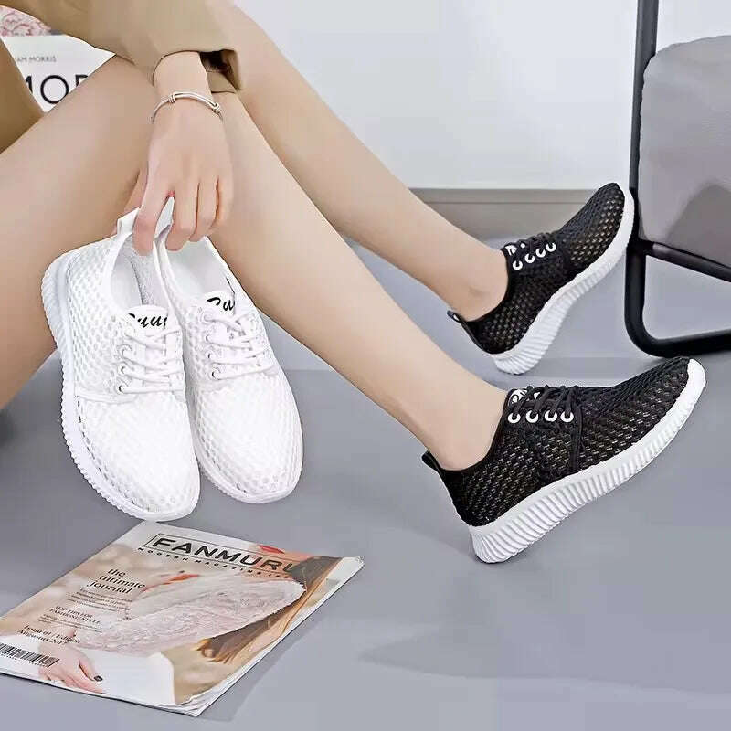 KIMLUD, Black sneakers for you Women Sports shoes Tennis casual, KIMLUD Womens Clothes