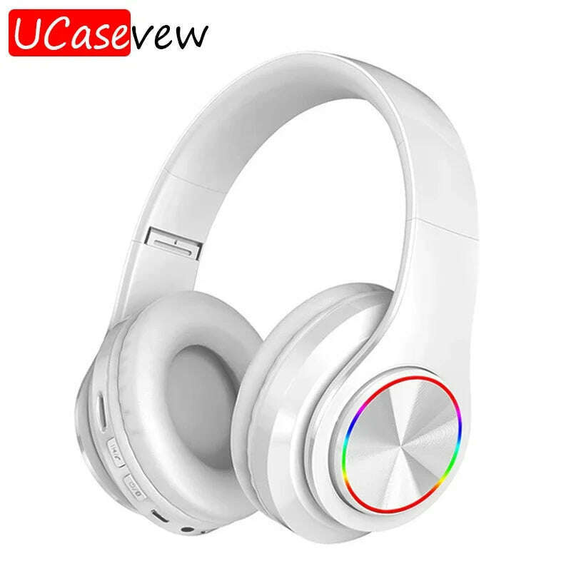Bluetooth 5.0 Earphone Sport Headphones for iPhone Samsung Xiaomi Mobile Phone Wireless Headband Foldable Portable HeadSets - KIMLUD