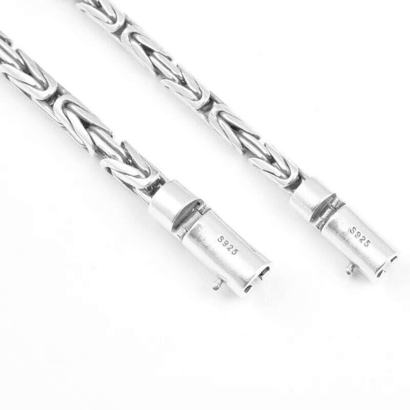 KIMLUD, BOCAI New Solid 100% S925 Pure Silver Bracelet for Woman and Man Handmade Peace Pattern Trendy Jewelry Free Shipping, KIMLUD Womens Clothes