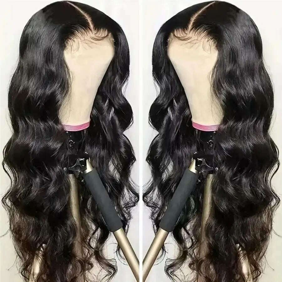 Body Wave Human Hair Wigs Body Wave 13x6 Hd Lace Frontal Wig Human Hair Lace Frontal Wig Brazilian Lace Front Human Hair Wig - KIMLUD