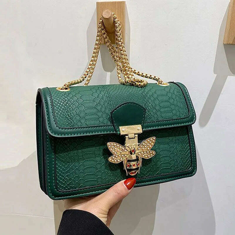 KIMLUD, Bolsa Feminina Small Shoulder Crossbody Bags for Woman New 2024 Fashion Handbags Travel Casual Women Bag Brand Messenger Bags, KIMLUD Womens ClothesKIMLUD, Bolsa Feminina Small Shoulder Crossbody Bags for Woman New 2024 Fashion Handbags Travel Casual Women Bag Brand Messenger Bags, green 1, KIMLUD APPAREL - Womens Clothes