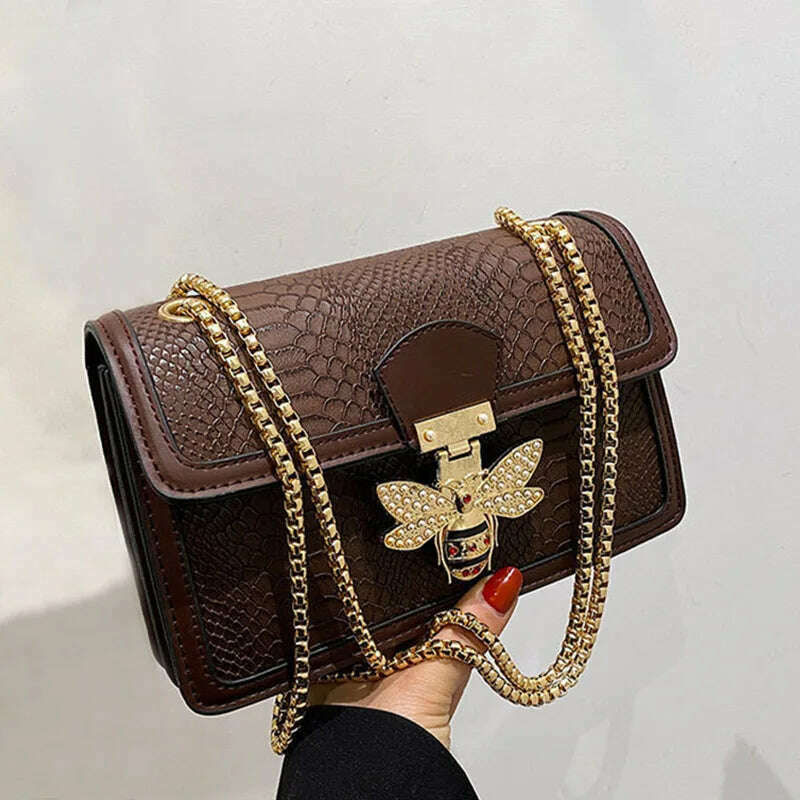 KIMLUD, Bolsa Feminina Small Shoulder Crossbody Bags for Woman New 2024 Fashion Handbags Travel Casual Women Bag Brand Messenger Bags, KIMLUD Womens ClothesKIMLUD, Bolsa Feminina Small Shoulder Crossbody Bags for Woman New 2024 Fashion Handbags Travel Casual Women Bag Brand Messenger Bags, coffee 1, KIMLUD APPAREL - Womens Clothes