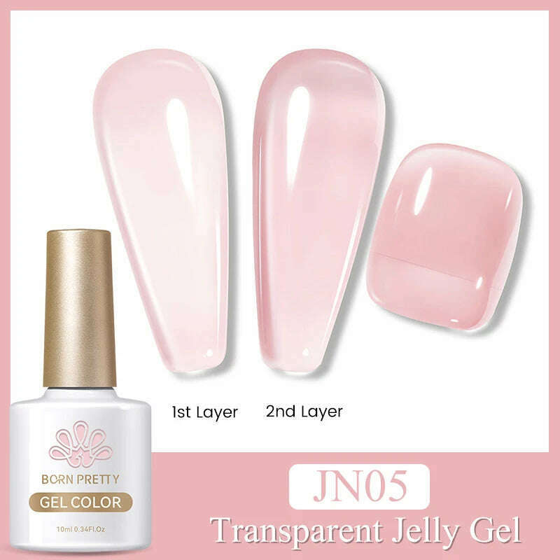 BORN PRETTY Super Shine Cat Magnetic Gel Nail Polish Sparking Shiny Varnish UV Gel For Nail Art Design Magnetic Manicure - KIMLUD