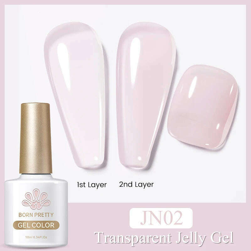 BORN PRETTY Super Shine Cat Magnetic Gel Nail Polish Sparking Shiny Varnish UV Gel For Nail Art Design Magnetic Manicure - KIMLUD