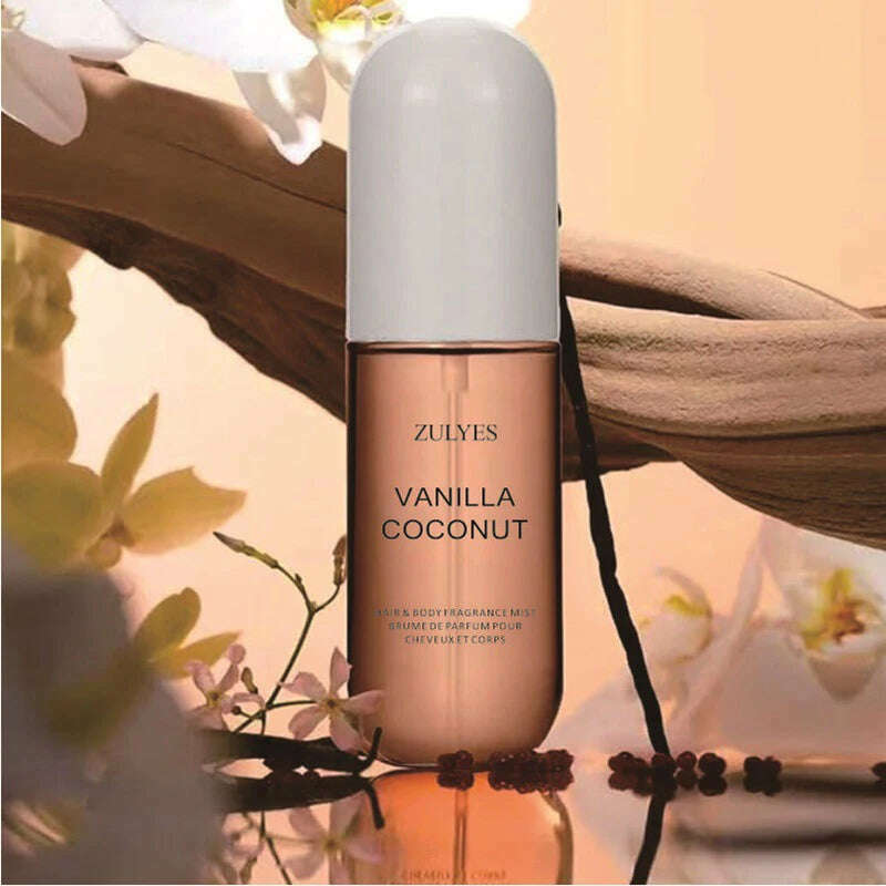 KIMLUD, Brand Coconut Vanilla Women's Perfume Light Fragrance Long-lasting Hair Body Spray Men's Cologne Floral Fragrance 50ml Perfume, KIMLUD Womens Clothes