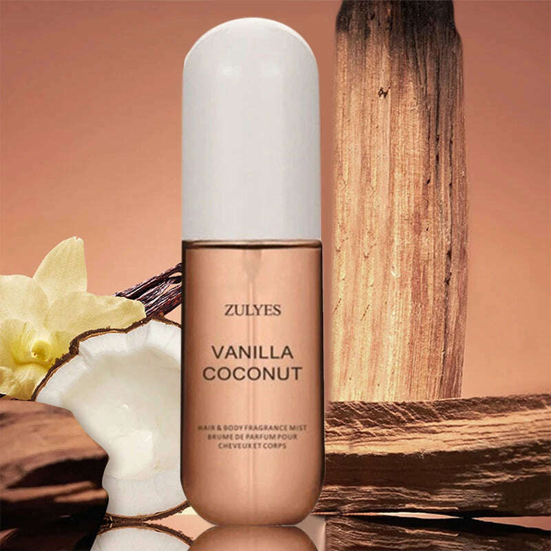 KIMLUD, Brand Coconut Vanilla Women's Perfume Light Fragrance Long-lasting Hair Body Spray Men's Cologne Floral Fragrance 50ml Perfume, KIMLUD Womens Clothes