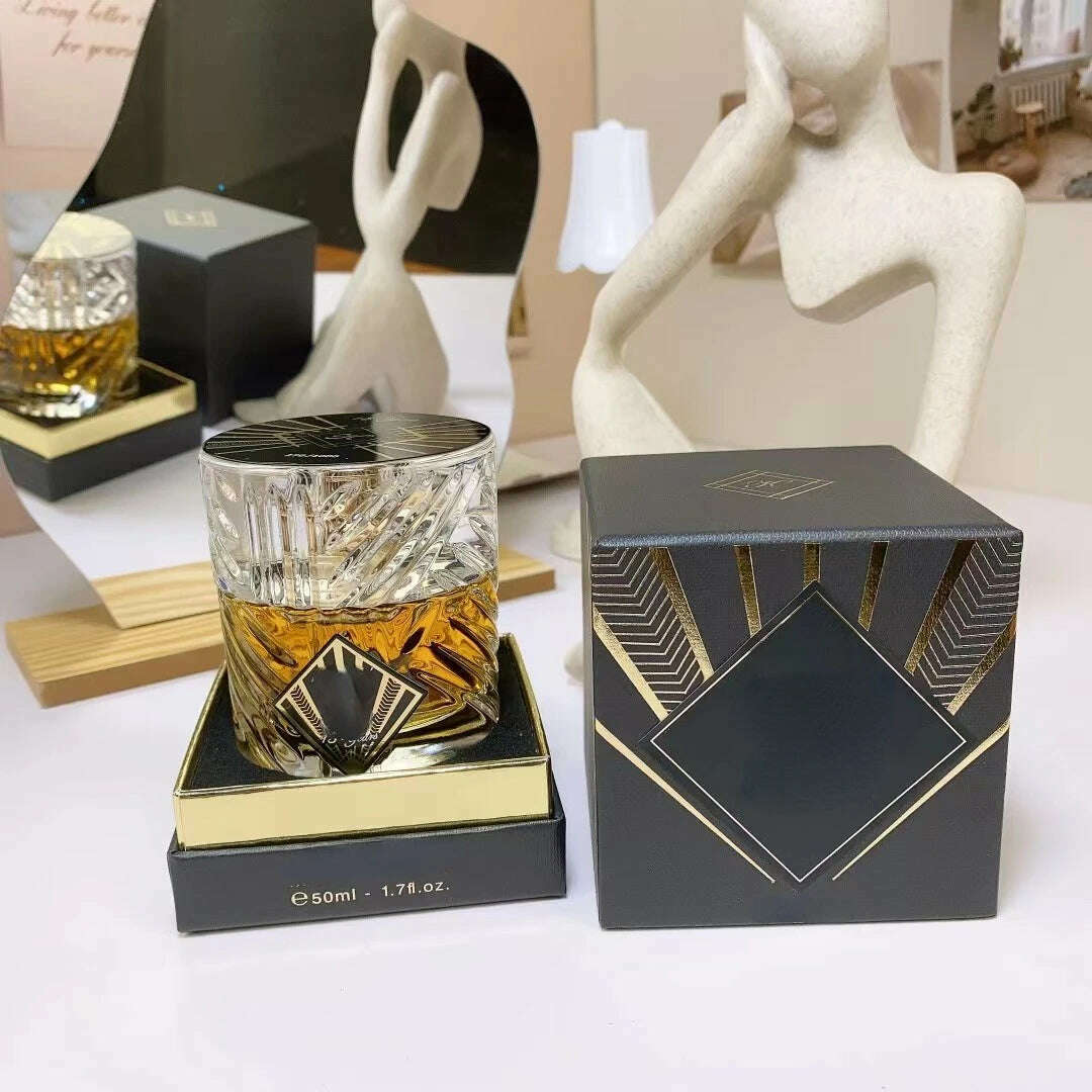 KIMLUD, Brand glass is soft, natural, and long-lasting, suitable for all skin types for men and women, ANGELS SHARE 2 50ML, KIMLUD Womens Clothes