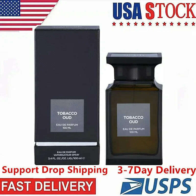 KIMLUD, Brand Spray Woman Origin Women Men Spray Long Lasting 100ml50ml Spray Free Shipping To The US in 3-7 Days, TOBACCO-100ml / CN, KIMLUD Womens Clothes