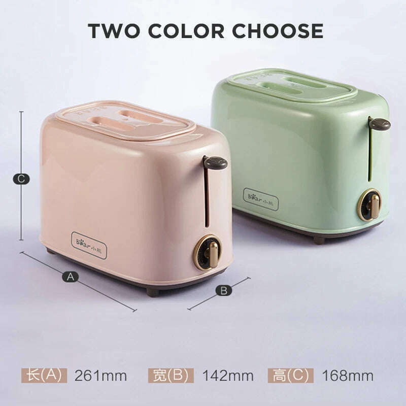 Bread Toaster for sandwiches Waffle maker electric kitchen Double Oven 220V mini Toaster hot air convection for headed bread - KIMLUD
