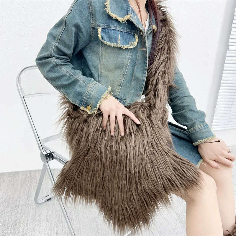 KIMLUD, Bucket Hat Warm and Imitation Fur Thickened with Autumn and Winter 버킷햇 Personality babes style Hats for women Bracer Plush, 33, KIMLUD Womens Clothes