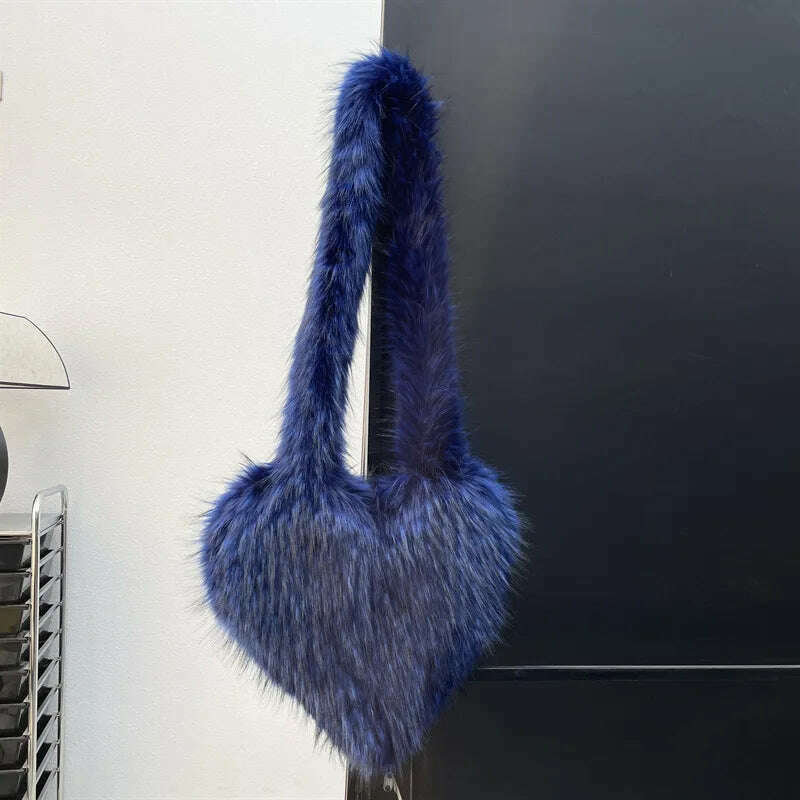 KIMLUD, Bucket Orange Hat Love Bag Winter Warmth Thickened Imitation Raccoon Fur Fisherman Hat Women's Bucket Hat Fur Hat sets, KIMLUD Womens ClothesKIMLUD, Bucket Orange Hat Love Bag Winter Warmth Thickened Imitation Raccoon Fur Fisherman Hat Women's Bucket Hat Fur Hat sets, 40 / M55-58cm, KIMLUD APPAREL - Womens Clothes