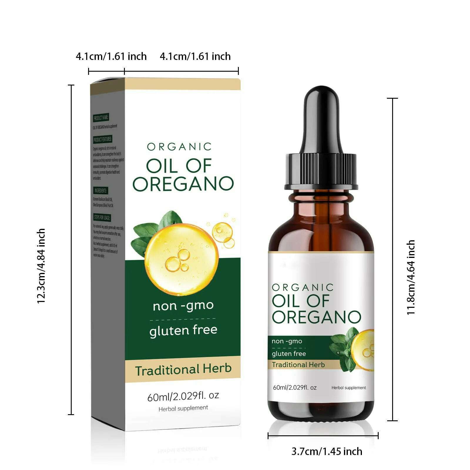 Carlyle Organic Oil Of Oregano 60ml - KIMLUD