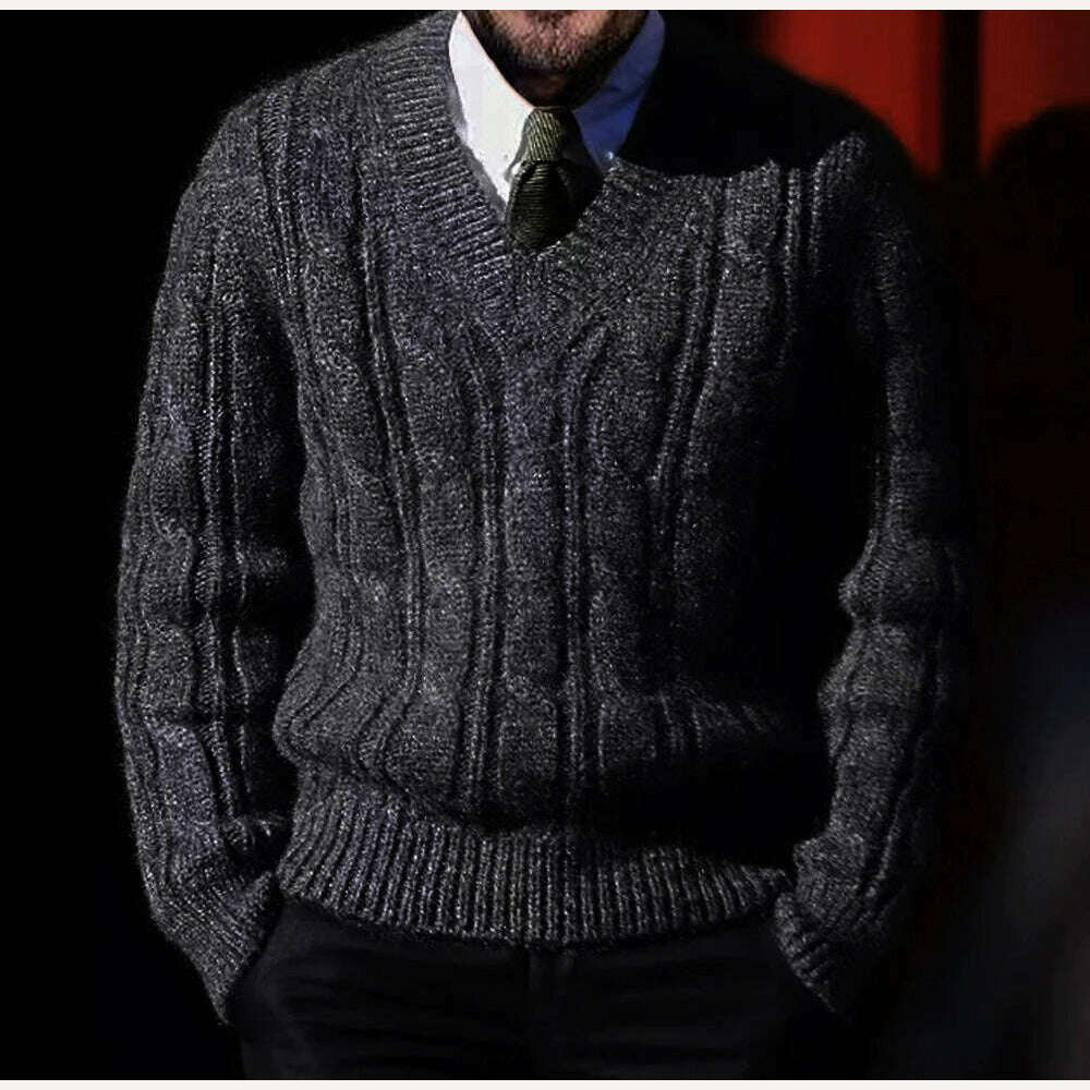 KIMLUD, CDS440 Cidu Super Top Quality Heavy Thick 550GSM Jumper Big Flexible 80% Merino Wool Warm Pullover, KIMLUD Womens ClothesKIMLUD, CDS440 Cidu Super Top Quality Heavy Thick 550GSM Jumper Big Flexible 80% Merino Wool Warm Pullover, gray / S 98cm chest / CHINA, KIMLUD APPAREL - Womens Clothes