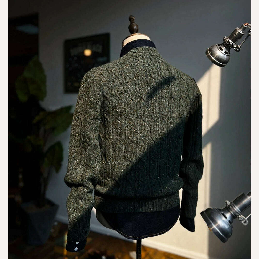 KIMLUD, CDS440 Cidu Super Top Quality Heavy Thick 550GSM Jumper Big Flexible 80% Merino Wool Warm Pullover, KIMLUD Womens Clothes