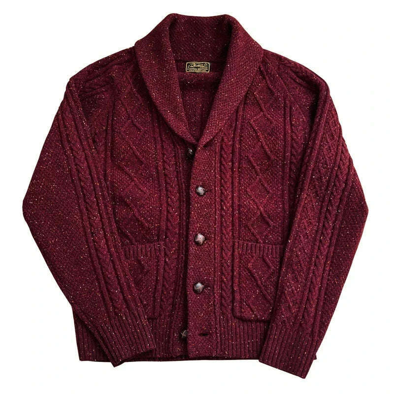 KIMLUD, CDS570 Cidu Super Top Quality Heavy Thick 550GSM Jumper Big Flexible 100% Merino Wool & Italy Leather Warm Pullover, KIMLUD Womens ClothesKIMLUD, CDS570 Cidu Super Top Quality Heavy Thick 550GSM Jumper Big Flexible 100% Merino Wool & Italy Leather Warm Pullover, red / S 98cm chest / CHINA, KIMLUD APPAREL - Womens Clothes