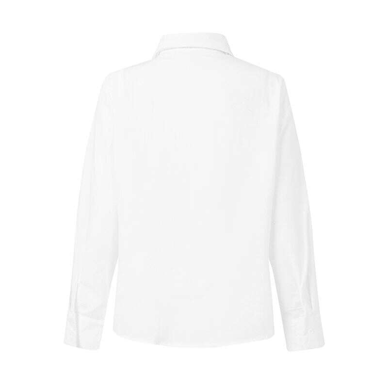 KIMLUD, Celmia Women Bow Tie Neck White Shirts 2023 Fashion Long Sleeve Chemise Casual Elegant Party Blouse Solid Blusas Tops Femininas, KIMLUD Womens Clothes