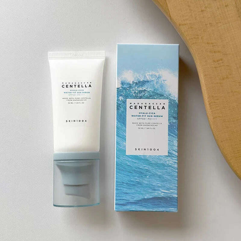 KIMLUD, Centella Serum Hydrating Moisturizing Repair Skin Barrier Calming Soothes Acne Firming Sensitive Skincare Facial Serum 100ml, 50ml Sunscreen, KIMLUD Womens Clothes