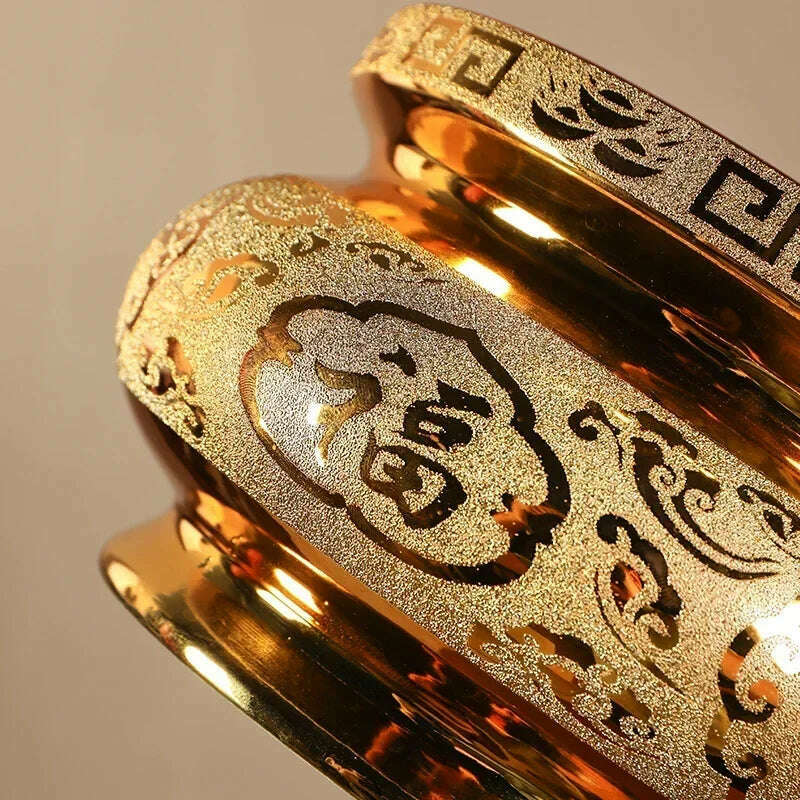 KIMLUD, Ceramic Incense Burner Household Ancestral Hall Incense Burner Buddha Utensils Craft Decoration zen feng shui, KIMLUD Womens Clothes