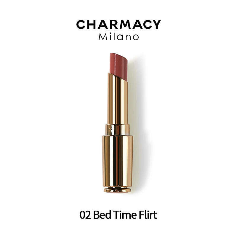 KIMLUD, CHARMACY 8 Colors Nude Moisturize Lipstick Luxury Natural High Quality Velvet Lipstick Korean Cosmetic Makeup for Lip Women, KIMLUD Womens Clothes