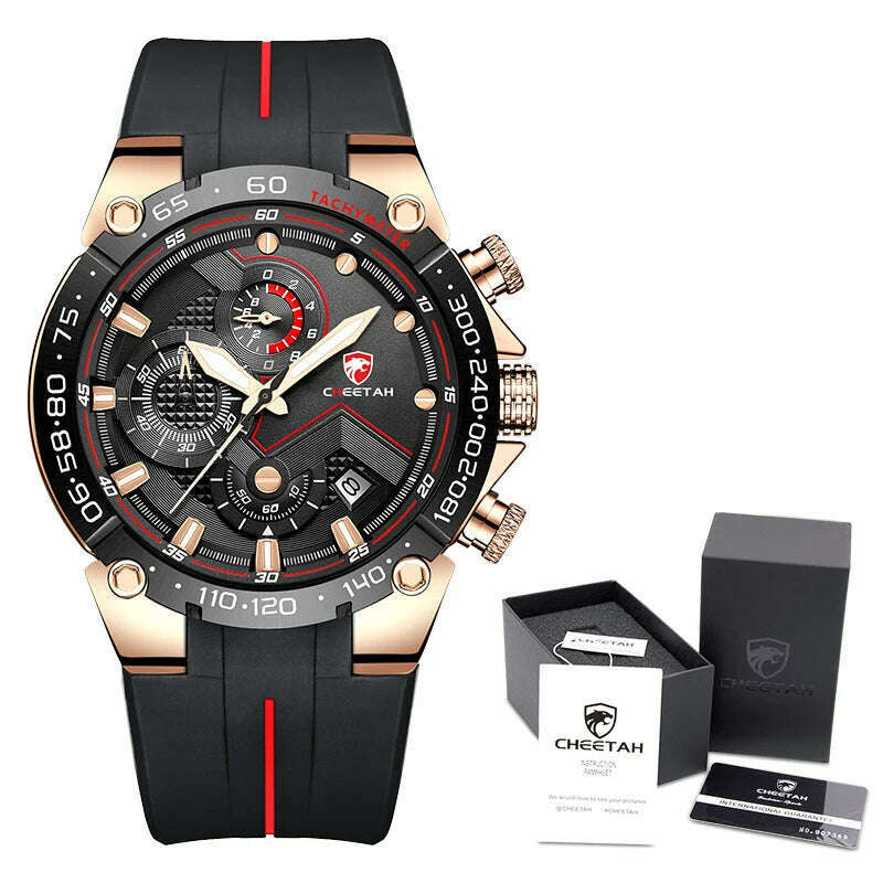 KIMLUD, CHEETAH New Watches Mens Luxury Brand Big Dial Watch Men Waterproof Quartz Wristwatch Sports Chronograph Clock Relogio Masculino, KIMLUD Womens ClothesKIMLUD, CHEETAH New Watches Mens Luxury Brand Big Dial Watch Men Waterproof Quartz Wristwatch Sports Chronograph Clock Relogio Masculino, RG B Box, KIMLUD APPAREL - Womens Clothes
