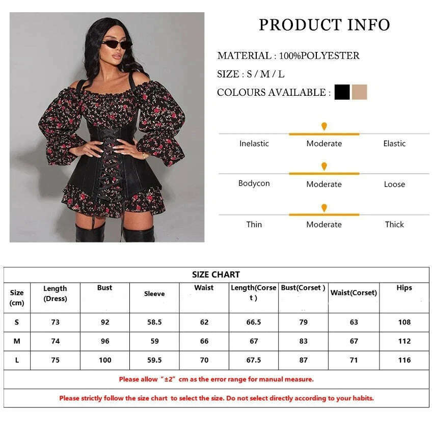 KIMLUD, Clacive Fashion Slim Print Womens Dresses 2023 Bodycon Slash Neck Long Sleeve Mini Dress Elegant Bandage Corset Female Dress, KIMLUD Womens Clothes