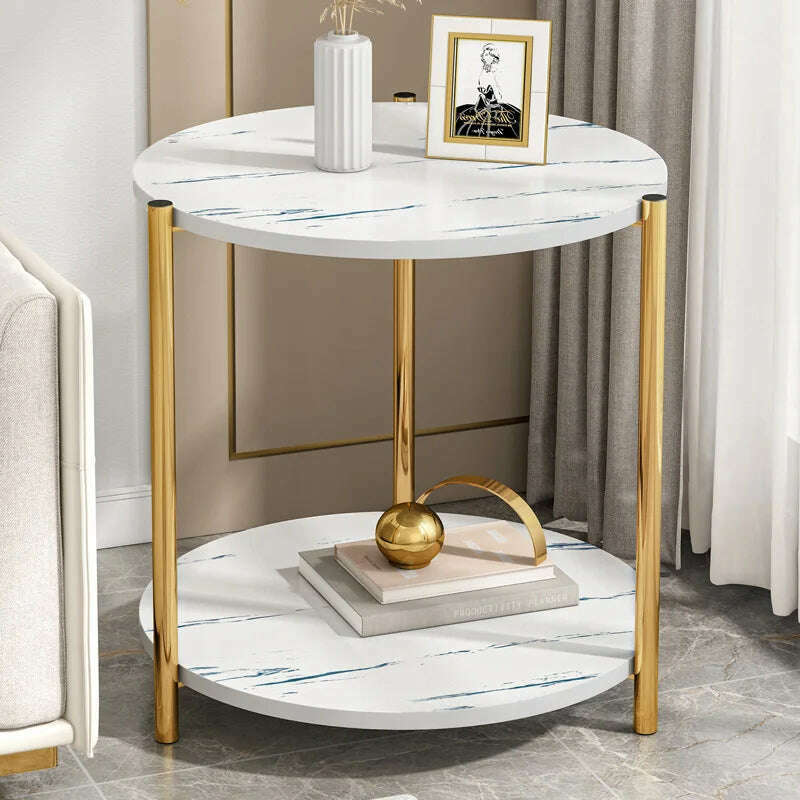 KIMLUD, Coffee Table Simple and Economic Household Small Neat Living Room Table Side A Few Bedside Mesas De Cocina Home Furniture, KIMLUD Womens Clothes