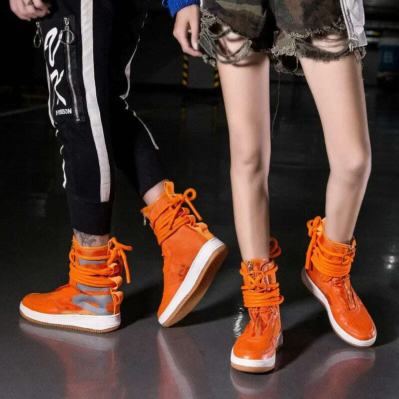 KIMLUD, Cool Fashion Tenis Masculino High Top Casual Flat Men's Sneakers Breathable Designer Men's Shoes Running Shoes Free Shipping, KIMLUD Womens Clothes